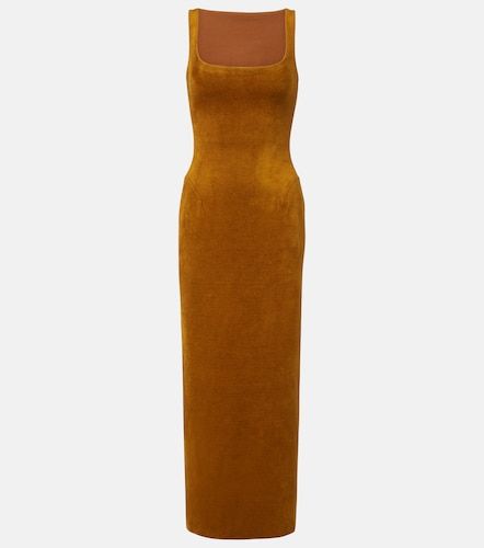 Alaïa Abito midi in velluto - Alaia - Modalova