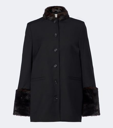 Jacke Goa aus Schurwolle - Loulou de Saison - Modalova