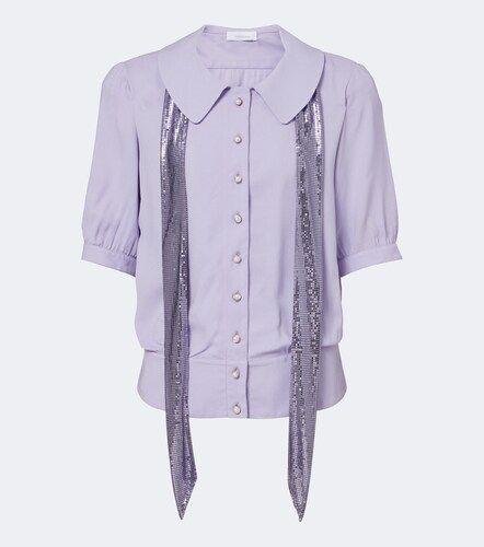 Rabanne Blusa in crêpe - Rabanne - Modalova