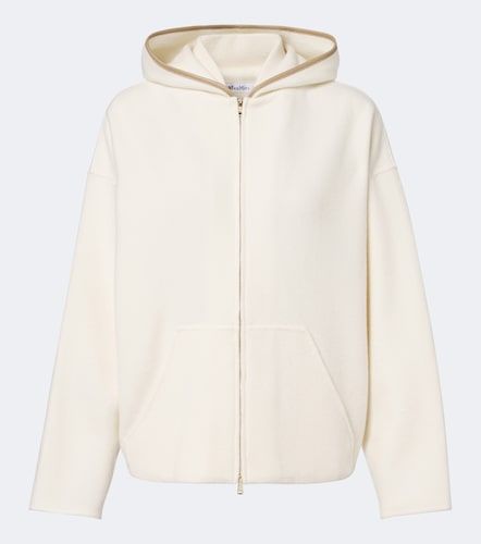 Sudadera con capucha en mezcla de lana y cachemir - Max Mara - Modalova