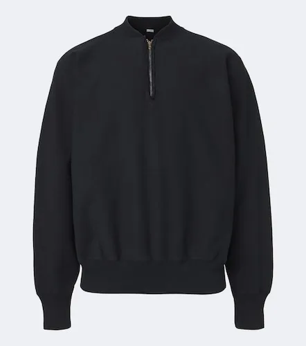 A.Presse Pullover in cotone con zip - A.Presse - Modalova