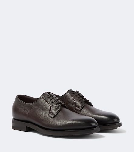 Santoni Ensley leather Derby shoes - Santoni - Modalova