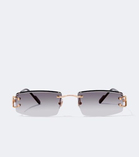 Motifs De Cartier rectangular sunglasses - Cartier Eyewear Collection - Modalova