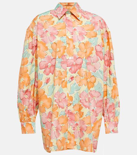 Plan C Floral cotton shirt - Plan C - Modalova