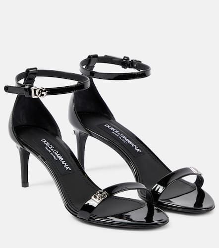 Patent leather sandals - Dolce&Gabbana - Modalova