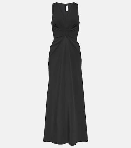 Gathered asymmetric maxi dress - Victoria Beckham - Modalova