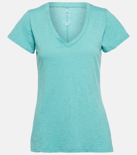 Velvet T-shirt Lilith in cotone - Velvet - Modalova