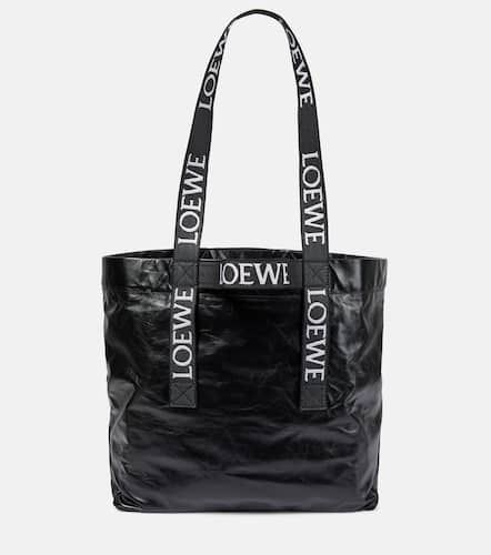 Loewe Fold Shopper leather tote bag - Loewe - Modalova