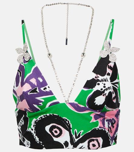 Area Printed crop top - Area - Modalova