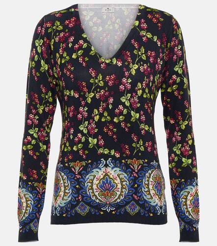 Etro Printed silk-blend sweaters - Etro - Modalova