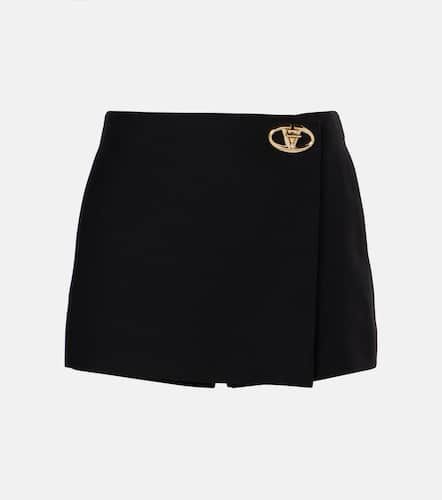 VLogo Bold Crepe Couture skort - Valentino - Modalova