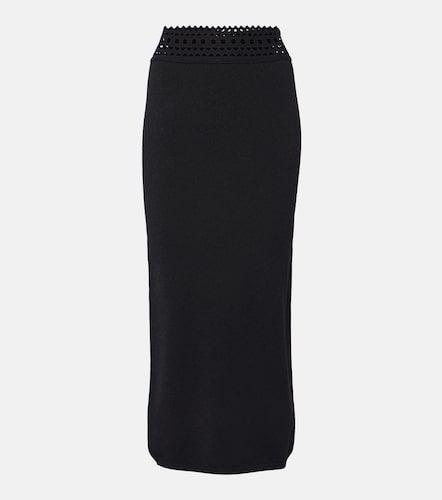Vienne cutout jersey midi skirt - Alaia - Modalova