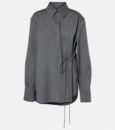 Jil Sander Belted wool shirt - Jil Sander - Modalova