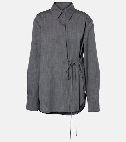 Camisa de lana con cinturón - Jil Sander - Modalova