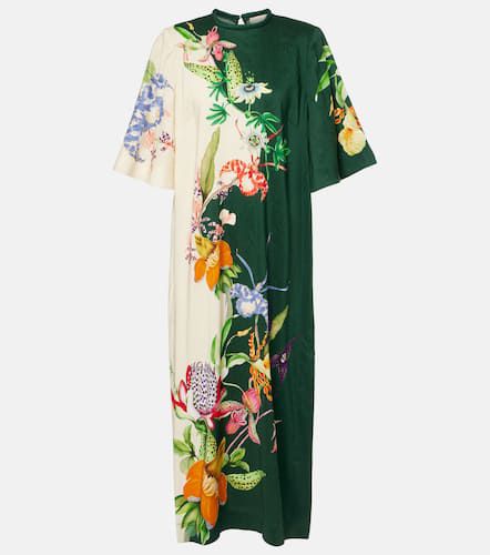 AlÃ©mais Aggie floral linen-blend maxi dress - Alemais - Modalova