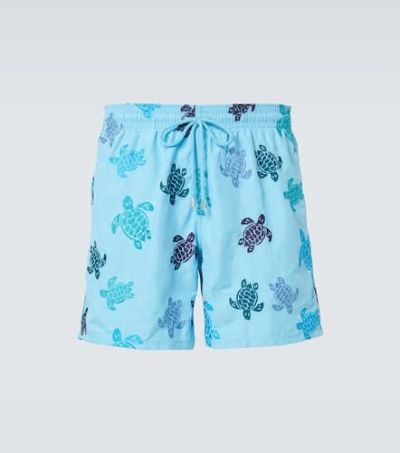 Turtle printed swim shorts - Vilebrequin - Modalova