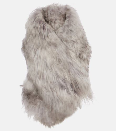 AlaÃ¯a Shearling scarf - Alaia - Modalova