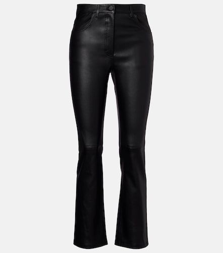 Joseph Duke leather slim pants - Joseph - Modalova