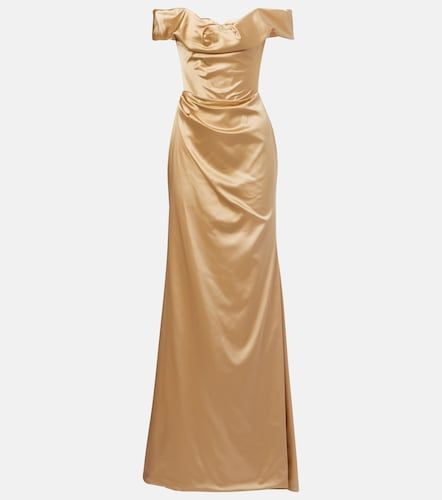 Abito lungo Nova Cora in raso - Vivienne Westwood - Modalova
