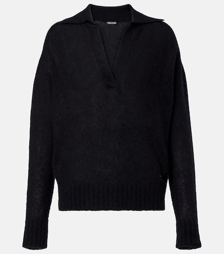 Tom Ford Polo in cashmere e seta - Tom Ford - Modalova