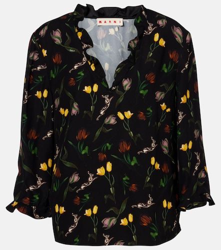Marni Top con volantes - Marni - Modalova