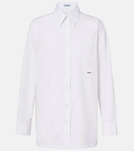 Camisa de popelín de algodón - Prada - Modalova