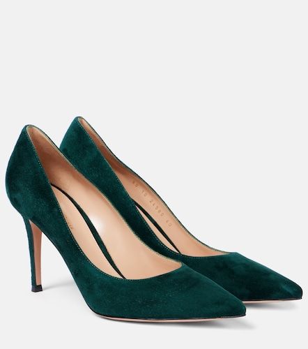 Gianvito 85 suede pumps - Gianvito Rossi - Modalova