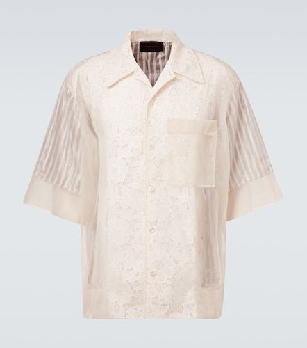 Camicia patchwork con pizzo - Simone Rocha - Modalova