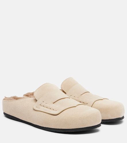 Mules de ante con forro de borrego - Jacquemus - Modalova
