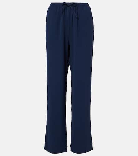 Aurelia crÃªpe straight pants - Asceno - Modalova