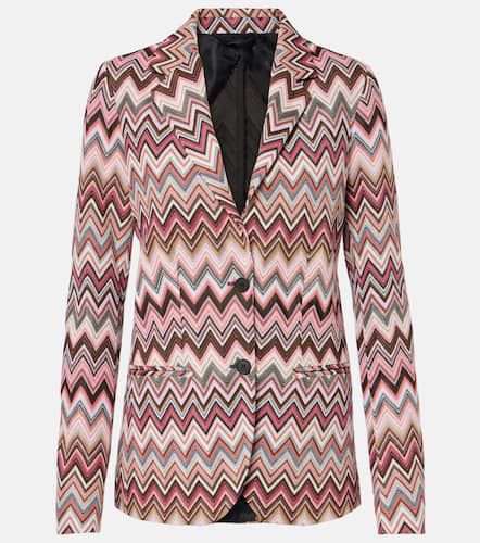 Blazer de mezcla de algodón - Missoni - Modalova