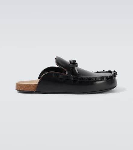 JW Anderson Ruffled leather mules - JW Anderson - Modalova