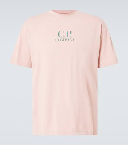 Logo cotton jersey T-shirt - C.P. Company - Modalova