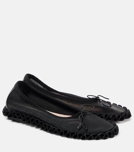 Ruffled mesh ballet flats - Simone Rocha - Modalova