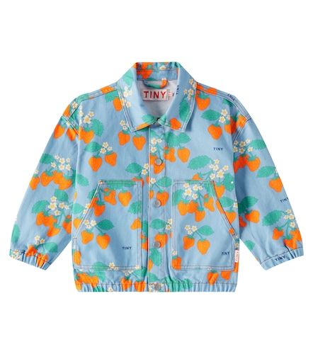 Chaqueta Strawberries de denim - Tinycottons - Modalova