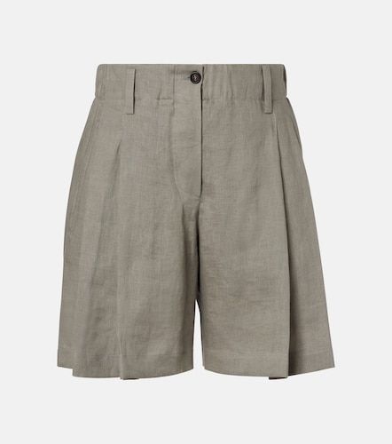 Brunello Cucinelli Shorts de lino - Brunello Cucinelli - Modalova