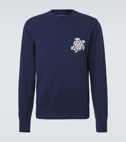 Pullover in cotone e cashmere jacquard - Vilebrequin - Modalova