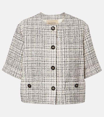 Valentino Cotton-blend tweed jacket - Valentino - Modalova