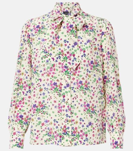 Gucci Camicia in seta con stampa - Gucci - Modalova