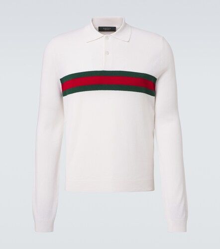 Gucci Polo de cachemir con Web - Gucci - Modalova