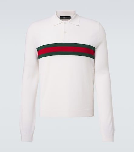 Gucci Polo de cachemir con Web - Gucci - Modalova