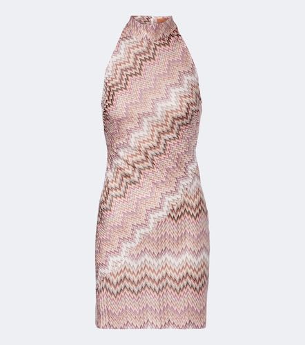 Abito corto con lamé a zig zag - Missoni - Modalova