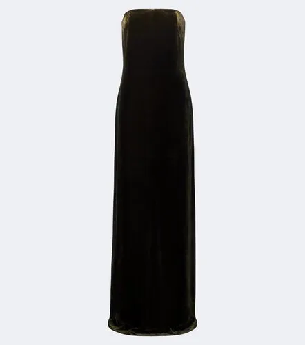 Velvet bustier gown - Ralph Lauren Collection - Modalova