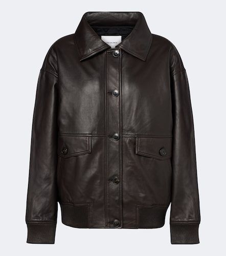 Yves Salomon Leather blouson jacket - Yves Salomon - Modalova