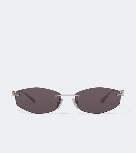 Occhiali da sole ovali D-Frame Nano - Balenciaga - Modalova