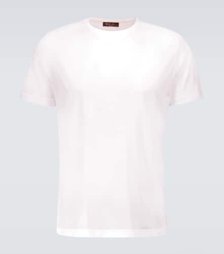 Silk and cotton-blend T-shirt - Loro Piana - Modalova