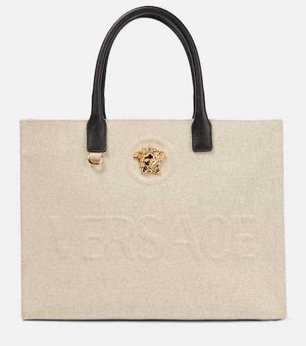 Versace Borsa La Medusa in canvas - Versace - Modalova