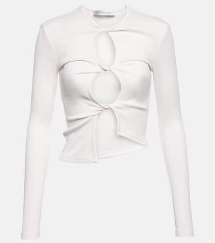 Christopher Esber Cutout jersey top - Christopher Esber - Modalova