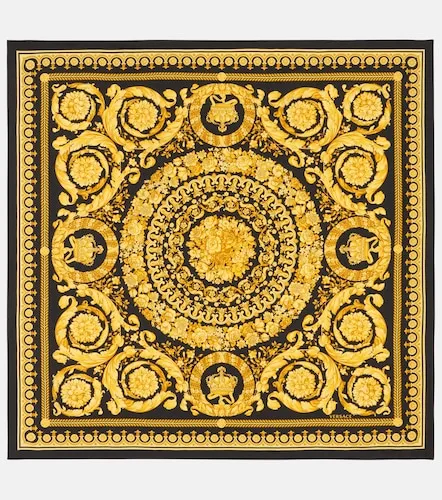 Versace Pañuelo Barocco de seda - Versace - Modalova