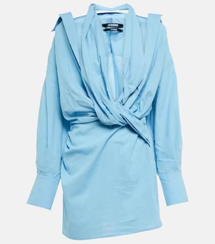 La Robe Agui cotton minidress - Jacquemus - Modalova